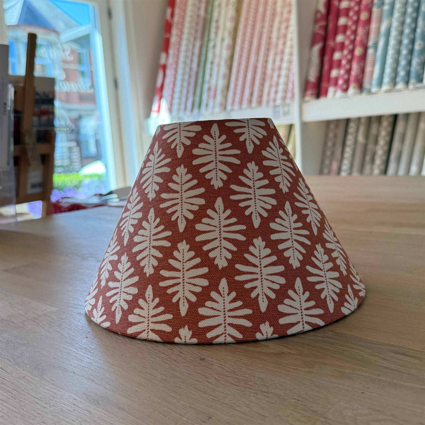 Little Fern - Peach - Small Empire, for lamp base