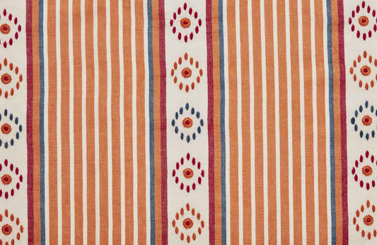 Malmo - Carrot, Cornflower, Cranberry
