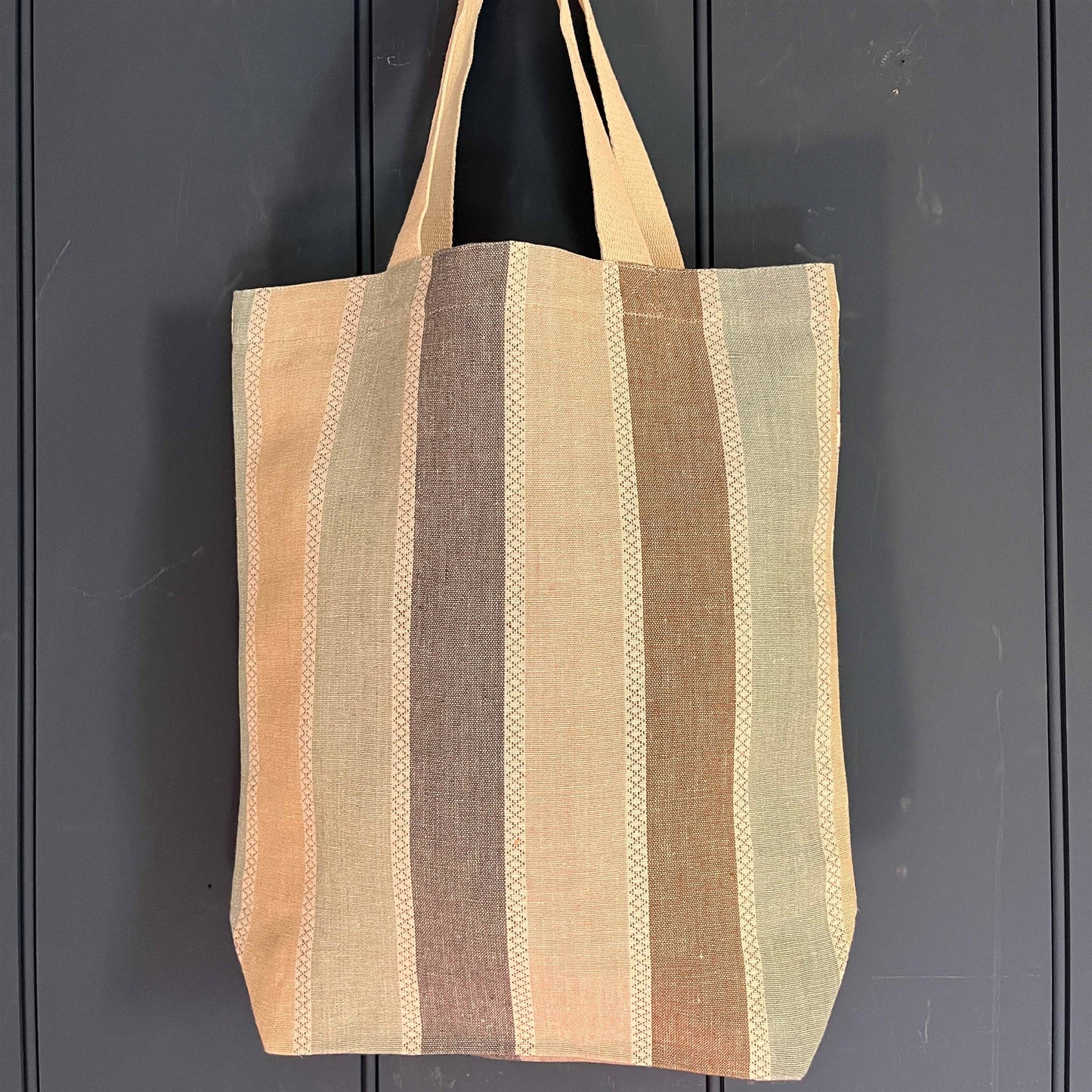Tote Bag - Scandi Stripe, Cool and Pretty Maids, Clay, Sweet Pea