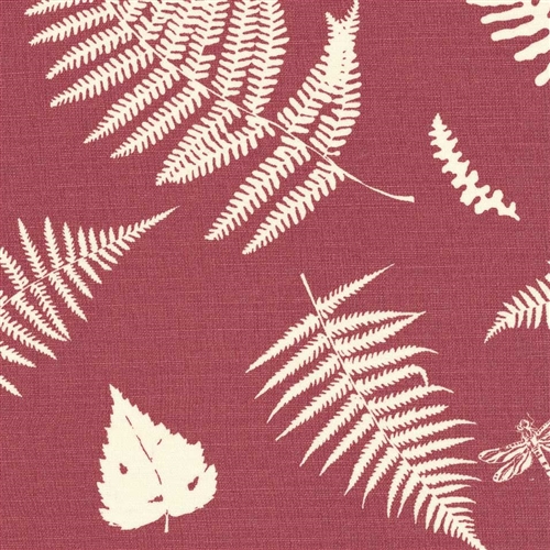 Fern and Dragonfly - Raspberry