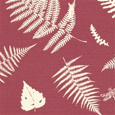 Fern and Dragonfly - Raspberry