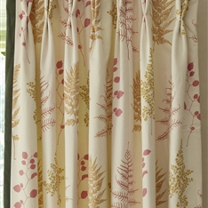 Fine Foliage - Day Lily, Ochre, Soft Raspberry, Soft Peach