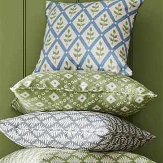 Sow and Scatter - Moss - Square Cushion