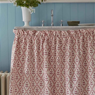 Basin skirt - Lattice Leaf -Originally £268, reduced to £241 - NOW £190