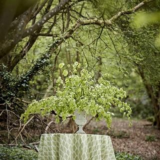 Bespoke Tablecloth - Wild Fern - Moss - Was £450, NOW £250