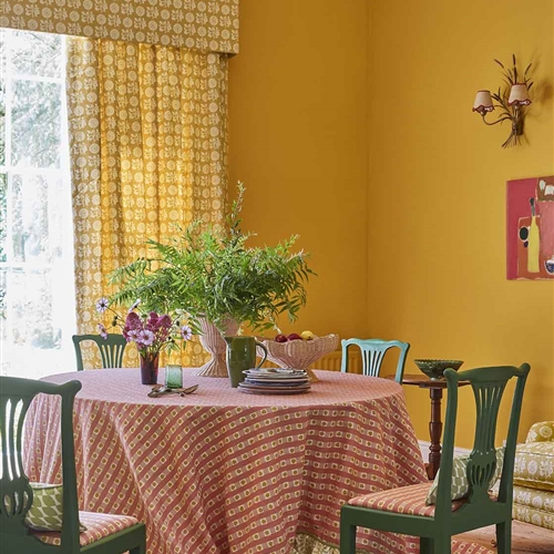 Bespoke tablecloth - Dotty Check