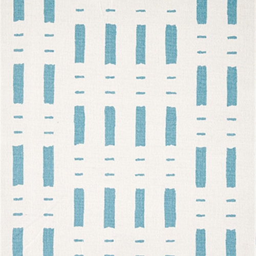 Espalier Stripe - Powder Blue - Discontinued - Cut Lengths