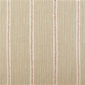 Stripe and Dash - Limestone, Raspberry - Cut Lengths