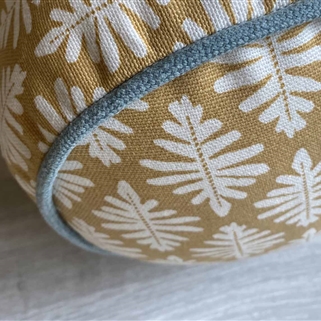 Little Fern - Ochre - Medium Bolster