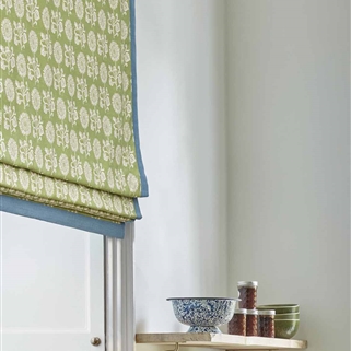 Roman Blind - Sunflower - Moss (W: 139cm x D: 228cm) - Was £1,598, NOW £959