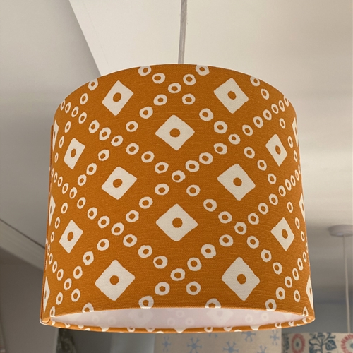 Sow and Scatter - Marigold - bespoke size - drum, ceiling