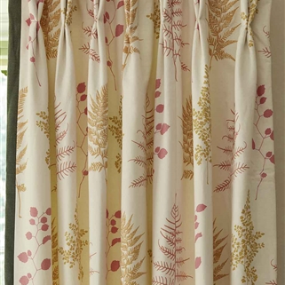 Pair of Curtains - Fine Foliage - For each pair: Was £1,808, NOW £1,627