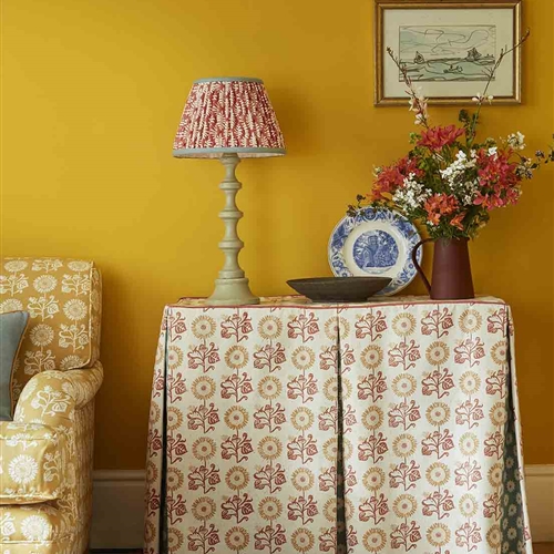 Console Table slip cover - Sunflower Detail