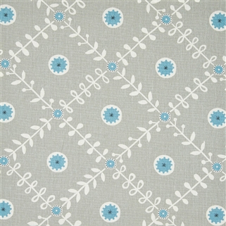 Fruit Garden - Pigeon, Powder Blue, Charcoal (Disc) - remnants