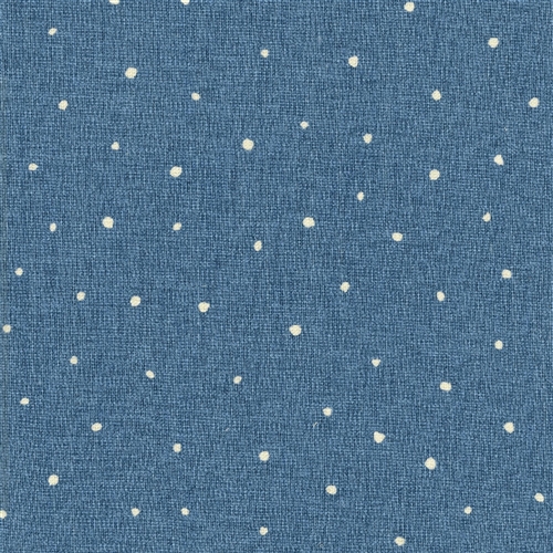 Plain Dotty - Cornflower - By the Metre