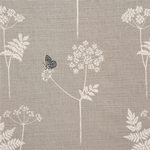 Cow Parsley - Dove, Charcoal - Cut Lengths